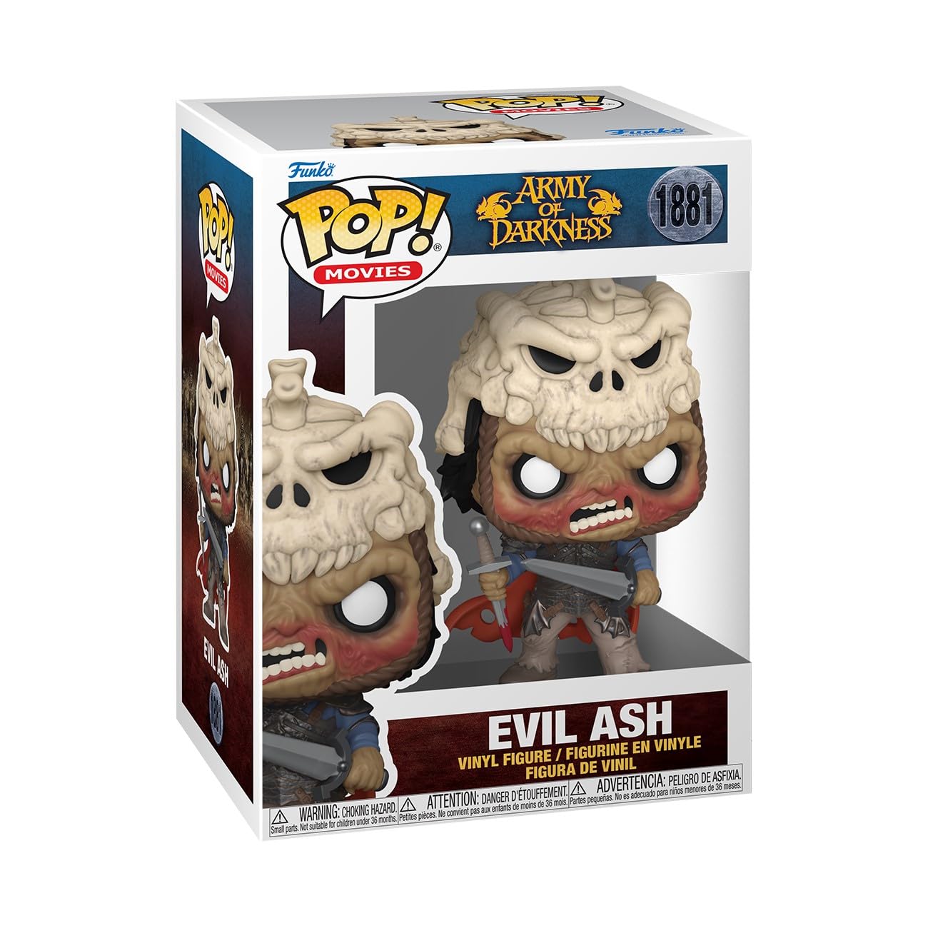 Funko POP! Movies: Army Of Darkness - Possessed Ash Williams - Collectable Vinyl Figure - Gift Idea - Official Merchandise - Toys for Kids & Adults - Movies Fans - Model Figure for Collectors