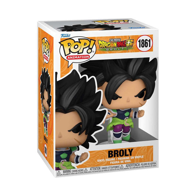Funko POP! Animation: Dragon Ball Super: Broly - Broly - Dragon Ball Super Broly - Collectable Vinyl Figure - Gift Idea - Official Merchandise - Toys for Kids & Adults - Anime Fans
