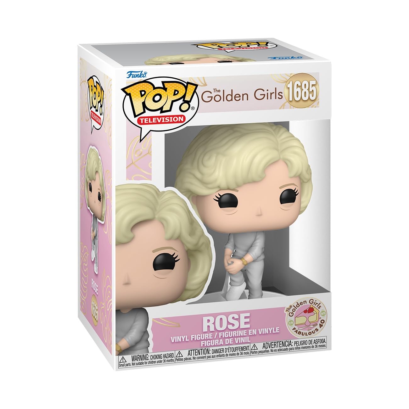 Funko POP! TV: Golden Girls 40th - Rose Nylund - Collectable Vinyl Figure - Gift Idea - Official Merchandise - Toys for Kids & Adults - TV Fans - Model Figure for Collectors and Display