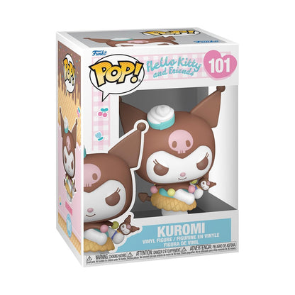 Funko POP! Sanrio: Hello Kitty - Kuromi - (IC) - Collectable Vinyl Figure - Gift Idea - Official Merchandise - Toys for Kids & Adults - Cartoons Fans - Model Figure for Collectors and Display
