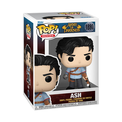 Funko POP! Movies: Army Of Darkness - Ash Williams With Boomstick - Collectable Vinyl Figure - Gift Idea - Official Merchandise - Toys for Kids & Adults - Movies Fans - Model Figure for Collectors