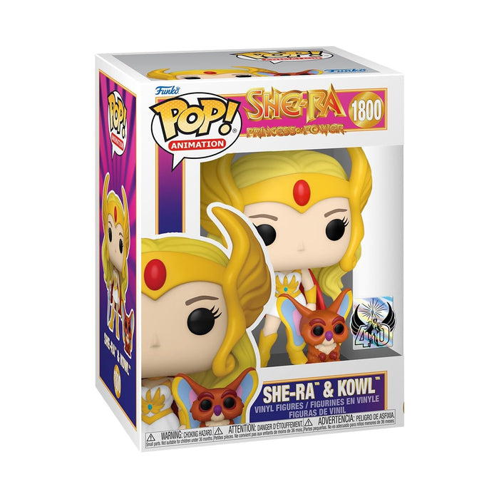 Funko POP! & Buddy: She-Ra - She-Ra With Kowl - Masters Of the Universe - Collectable Vinyl Figure - Gift Idea - Official Merchandise - Toys for Kids & Adults - TV Fans - Model Figure for Collectors