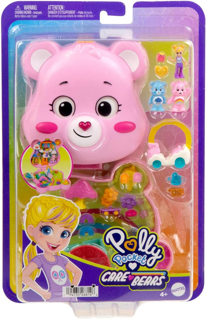 POLLY POCKET X CARE BEAR DOLLS COMPACT PLAYSET