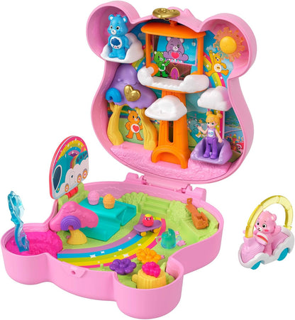 POLLY POCKET X CARE BEAR DOLLS COMPACT PLAYSET