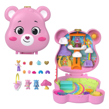POLLY POCKET X CARE BEAR DOLLS COMPACT PLAYSET