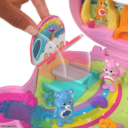 POLLY POCKET X CARE BEAR DOLLS COMPACT PLAYSET