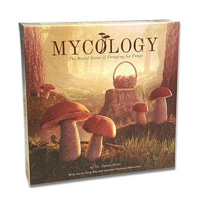 Mycology: El juego de mesa de forraje para hongos, 126 cartas de especies de hongos