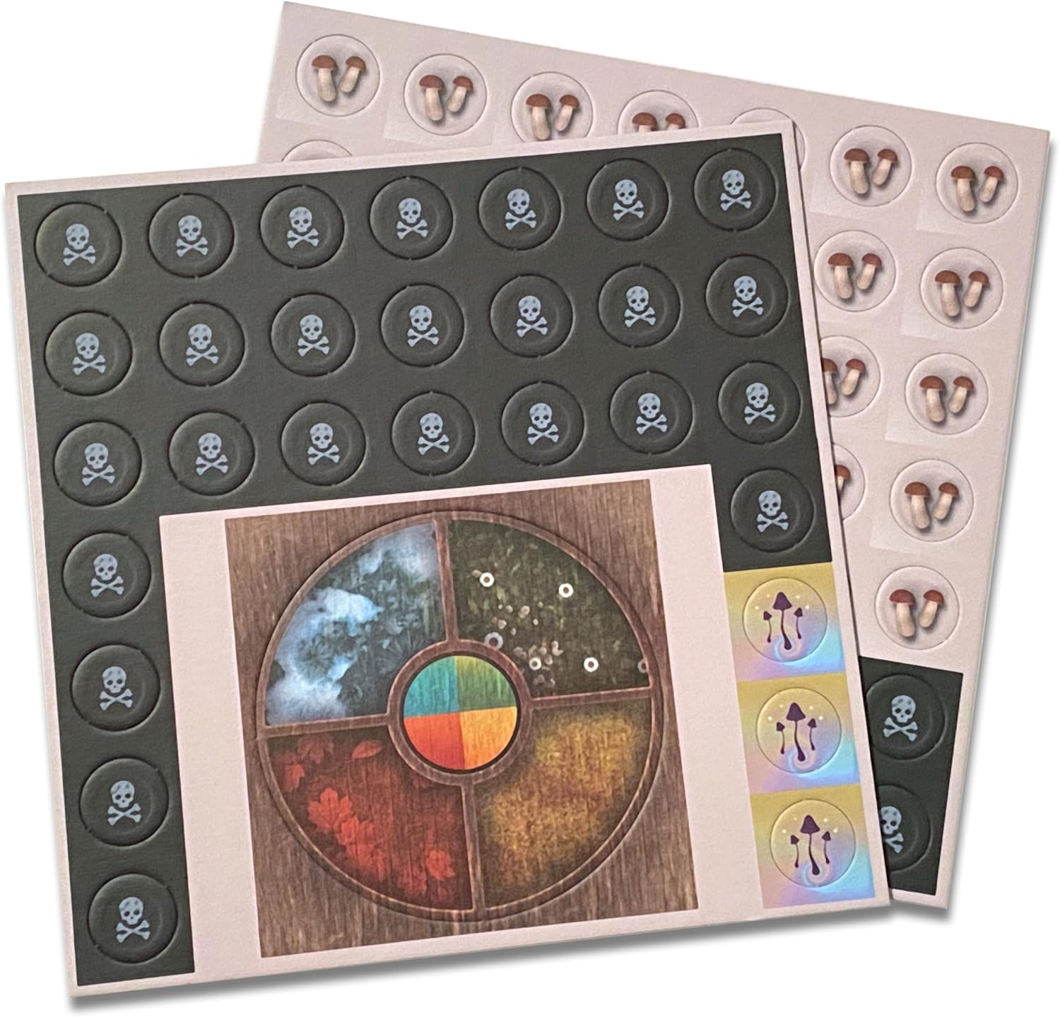 Mycology: El juego de mesa de forraje para hongos, 126 cartas de especies de hongos