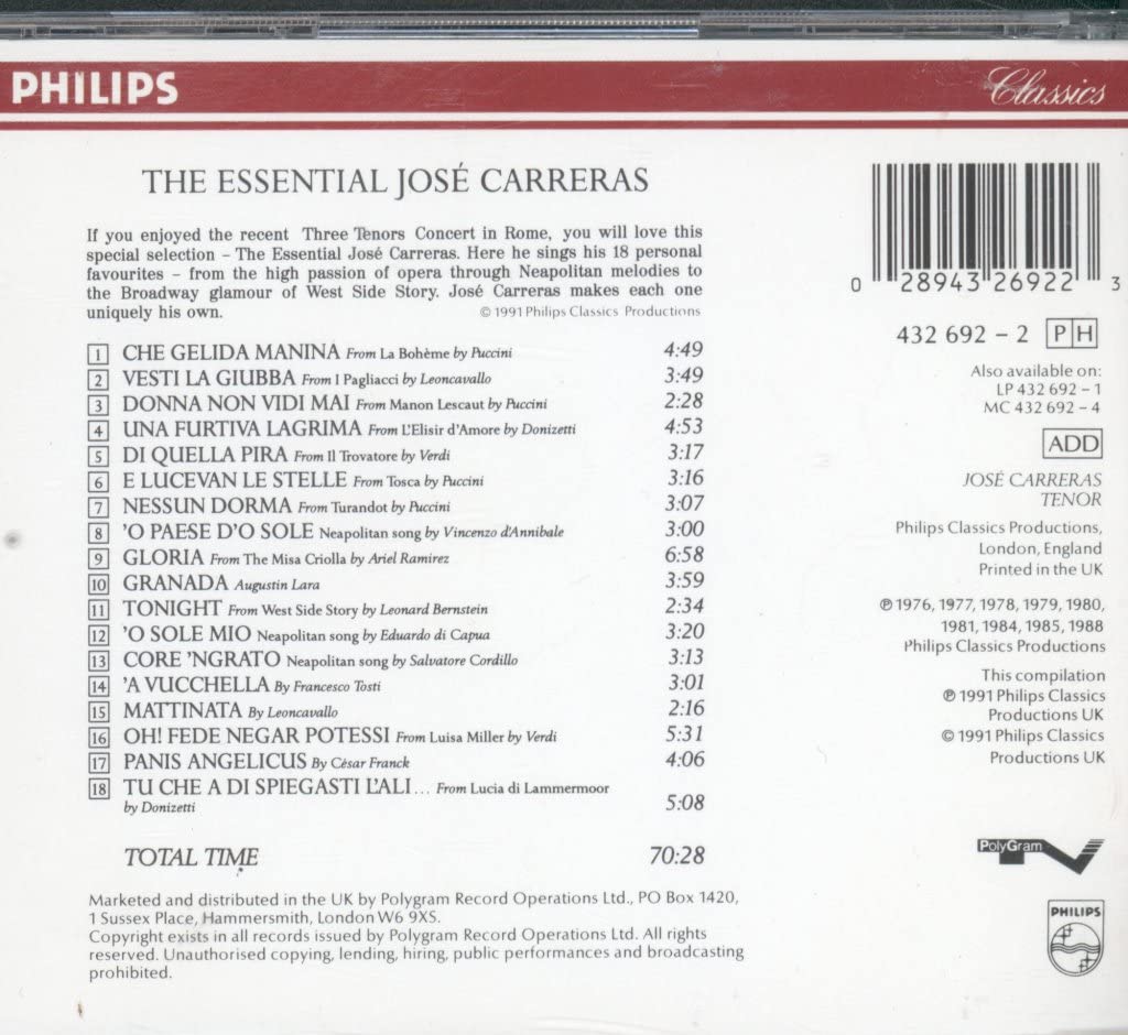 José Carreras-Essential