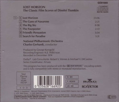 Lost Horizo -Ost (Dimitri Tiomki