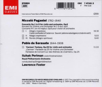 Concerto N.1 in Re/Carmen Fantasy O