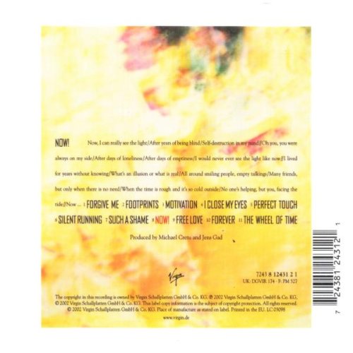 Sandra - The Wheel Of Time - Virgin - 7243 8 12431 2 1, Virgin - DGVIR 174