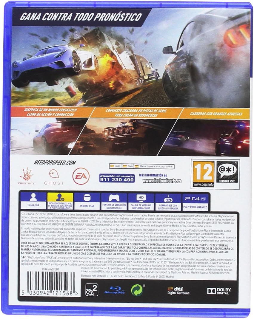 Need for Speed Payback - Edición estándar