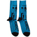 Ankle Socks # Unisex Blue # Sub & Band Outlines