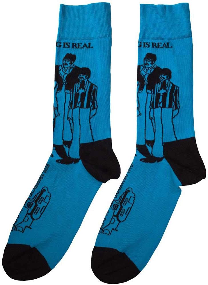 Ankle Socks # Unisex Blue # Sub & Band Outlines
