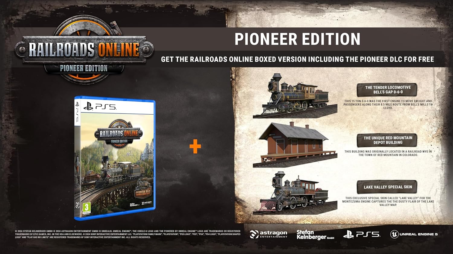 Railroads Online Pioneer Edition - PS5