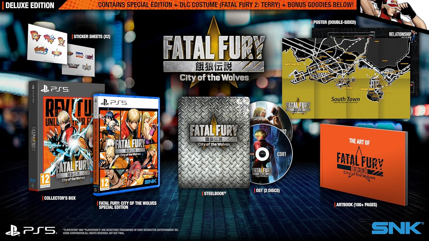 Fatal Fury City of the Wolves - Deluxe Edition - PS5