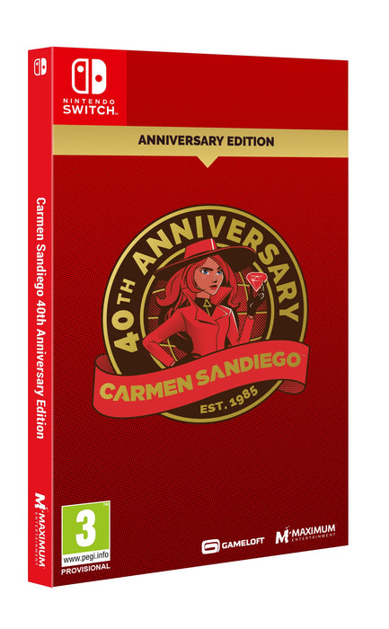 Carmen Sandiego 40th Anniversary Edition (Nintendo Switch
