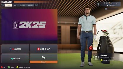 PGA TOUR 2K25 PlayStation 5 Standard Edition