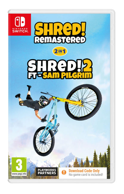 Shred 2 in 1 Game (Download Code in Box) - Switch
