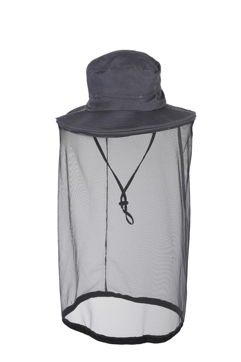 Lifesystems Expedition Mosquito Boonie Net Hat Bucket, Black, L