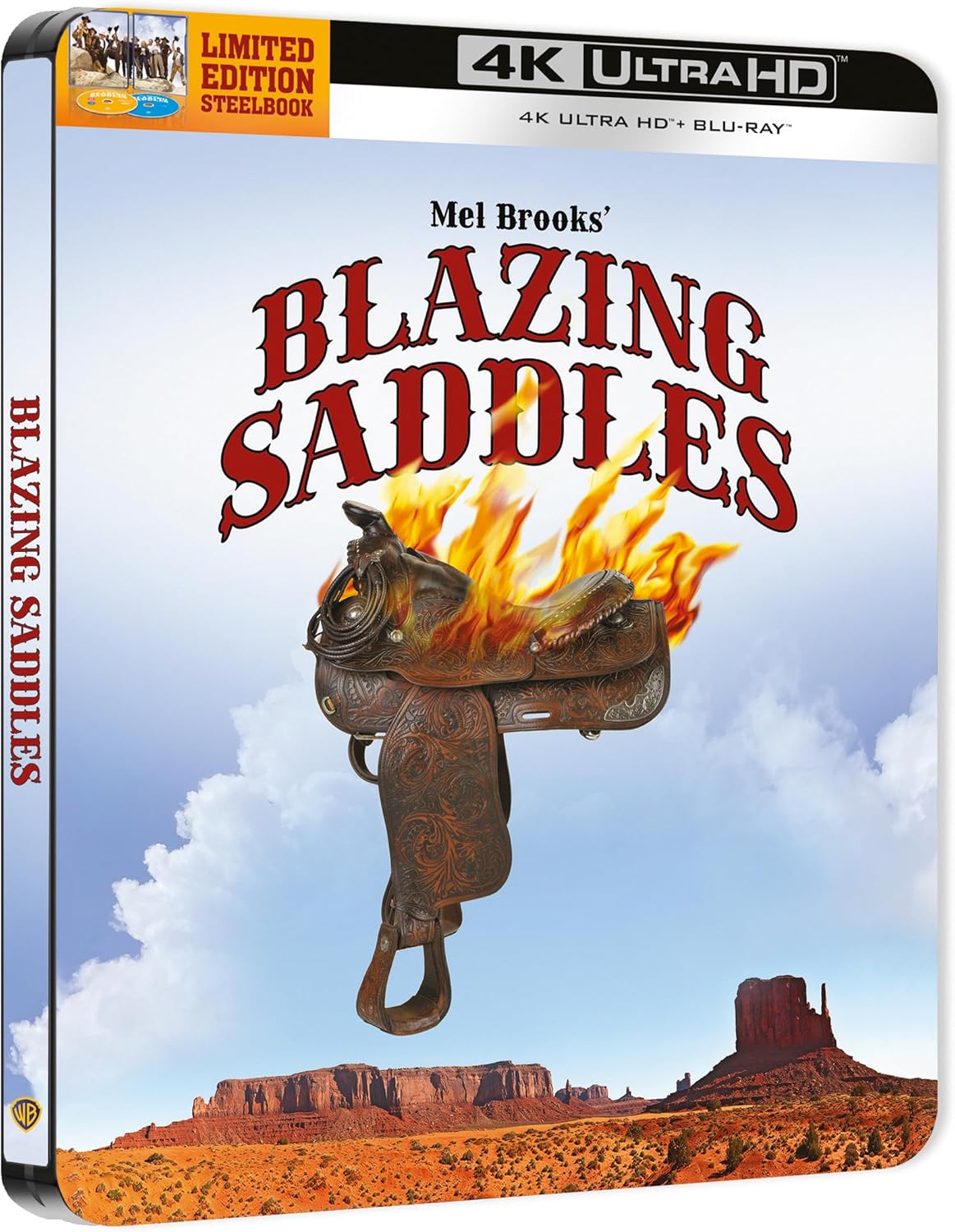 Blazing Saddles Steelbook
