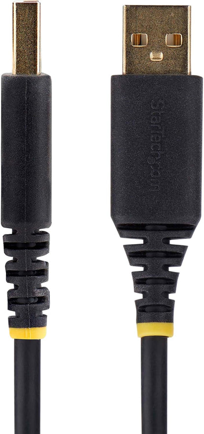 StarTech.com Cable Adaptador USB a Serie de Módem Nulo de 2m - FTDI RS232 - Tornillos DB9 Intercambiables - Win/Mac/Linux
