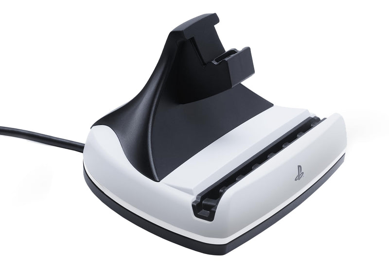 PowerA Charging Station for PlayStation Portal™ Remote Player with Lumectra™, RGB lighting, USB powered, magnetic charger, charge and display, weighted base, officially licensed