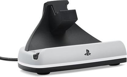 PowerA Charging Station for PlayStation Portal™ Remote Player with Lumectra™, RGB lighting, USB powered, magnetic charger, charge and display, weighted base, officially licensed