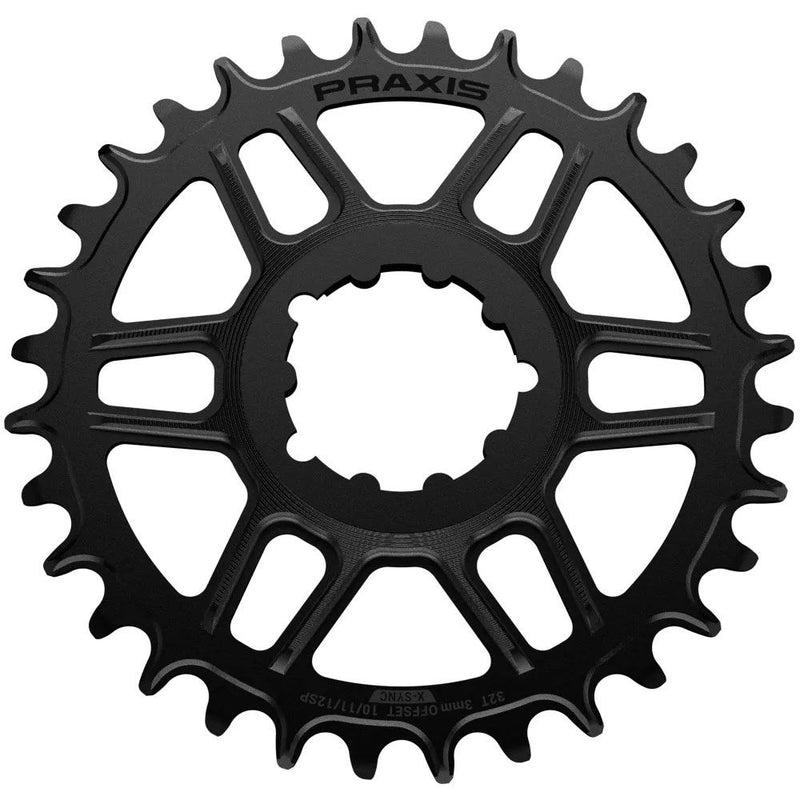 Praxis - CR - Direct Mount NW 3mm Offset - 34t