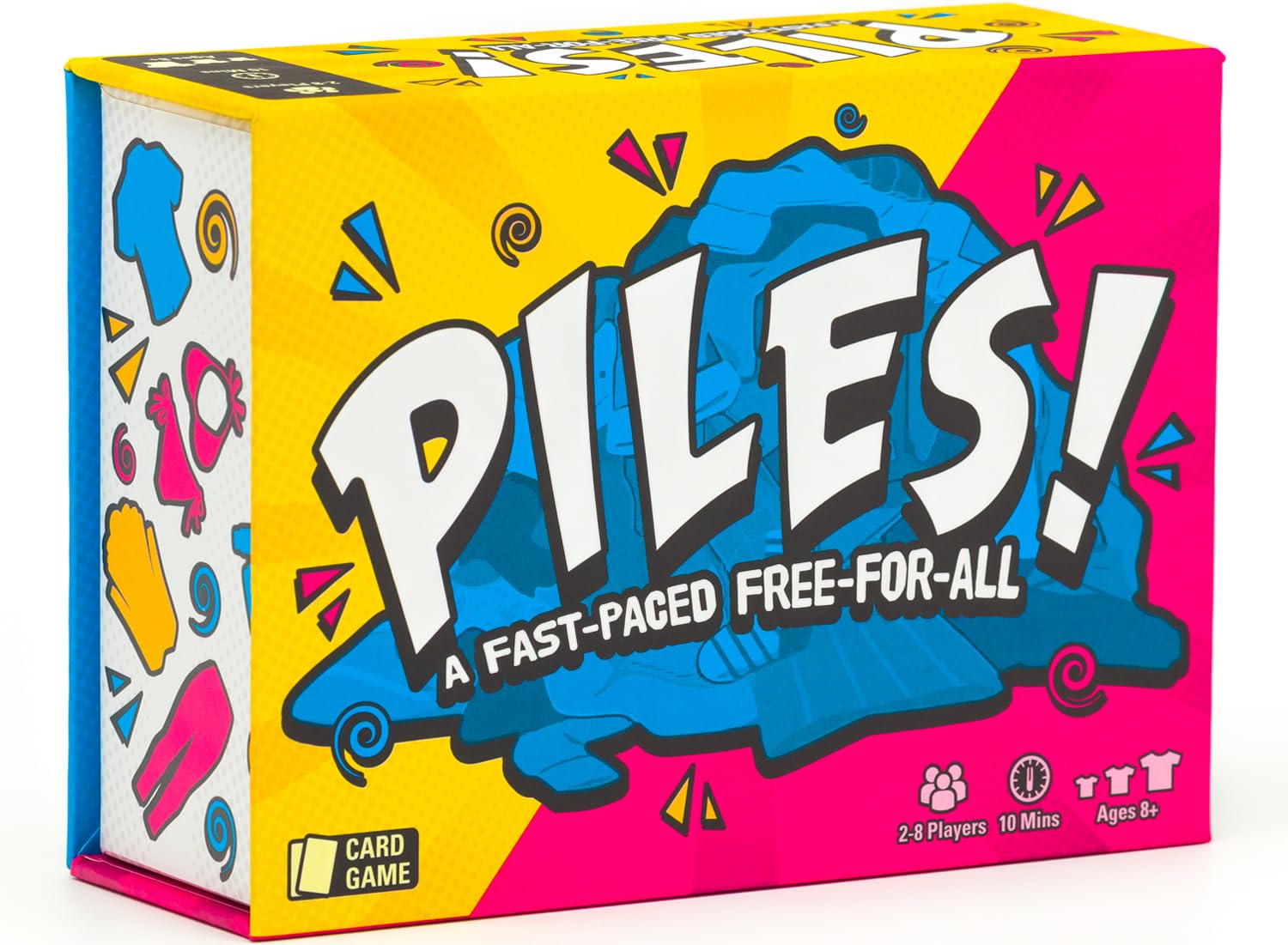 Lost Boy Entertainment - Piles - Juegos de Cartas - Juegos Familiares - para niños de 8 años en adelante - Juegos para Adultos - Noche de Juegos Familiares - Juegos de Viaje