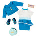 Our Generation Retro Fashion Flight Deluxe Outfit Nieuw