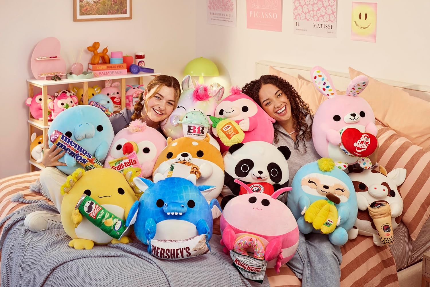Snackles 14In Plush - Tucan & Fruit-Tella