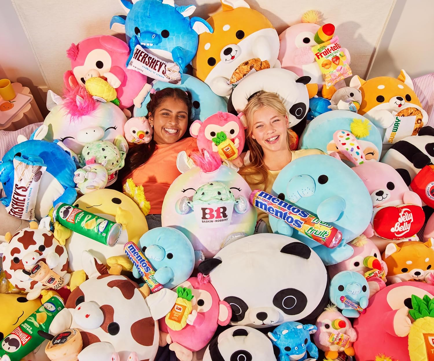 Snackles 14In Plush - Tucan & Fruit-Tella