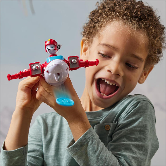 Paw Patrol: Air Rescue Marshall Action Figure & Hero Hydro Plane Toy with Projectile Launcher & 2 Projectiles, Kids’ Toys for Boys & Girls Aged 3+