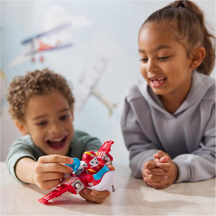 Paw Patrol: Air Rescue Marshall Action Figure & Hero Hydro Plane Toy with Projectile Launcher & 2 Projectiles, Kids’ Toys for Boys & Girls Aged 3+