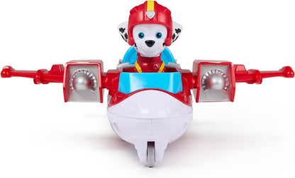 Paw Patrol: Air Rescue Marshall Action Figure & Hero Hydro Plane Toy with Projectile Launcher & 2 Projectiles, Kids’ Toys for Boys & Girls Aged 3+