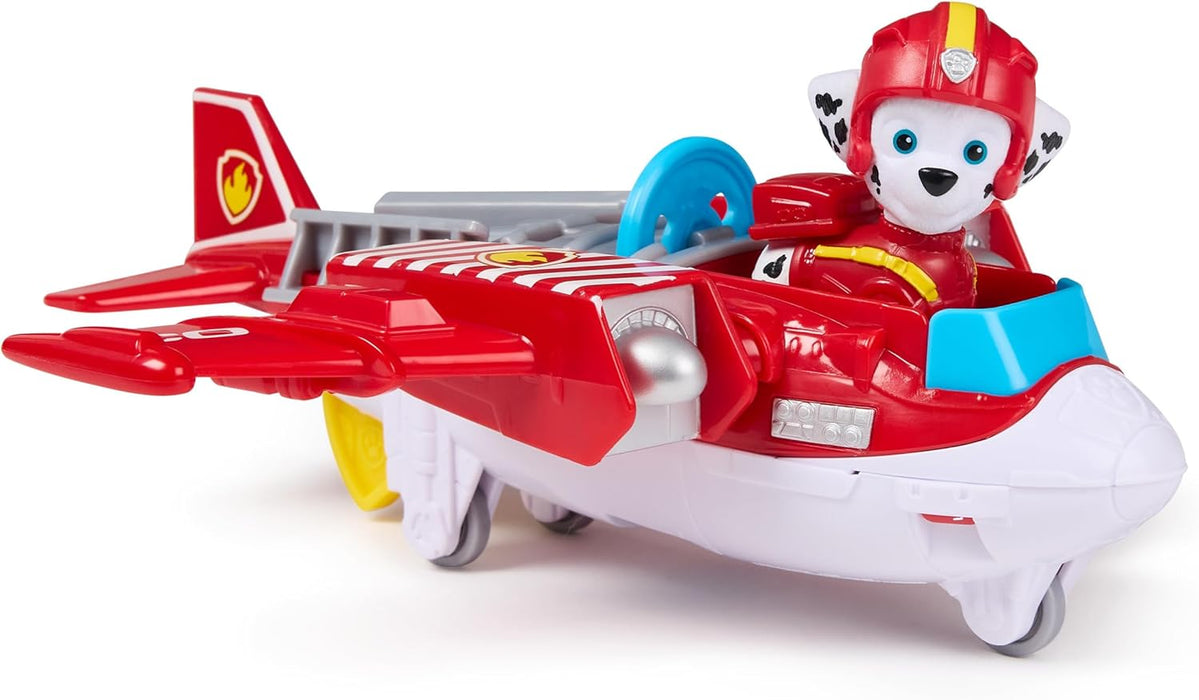 Paw Patrol: Air Rescue Marshall Action Figure & Hero Hydro Plane Toy with Projectile Launcher & 2 Projectiles, Kids’ Toys for Boys & Girls Aged 3+
