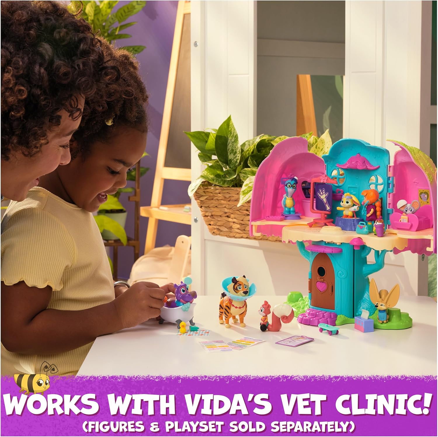 Vida the Vet Zag's Cast & Care Pack with Life & Zig Zag Action Figuren & Doctor Kit Zubehör, Kids Toys for Girls & Boys Ages 3 und Up, Einheitsgröße (Spin Master 6071397
