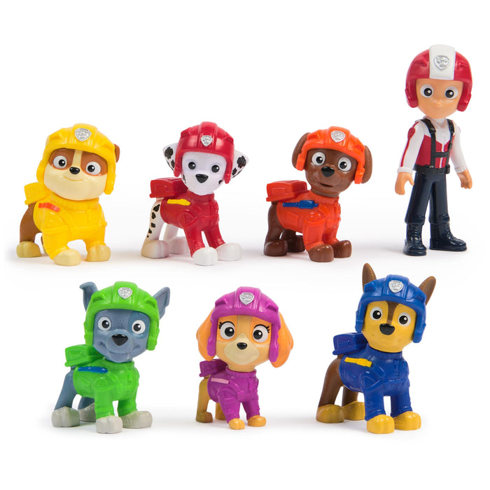 Paw Patrol: Air Rescue Toy Figures Gift Pack, with 7 Collectible Action Figures, Kids’ Toys for Boys & Girls Aged 3 and up