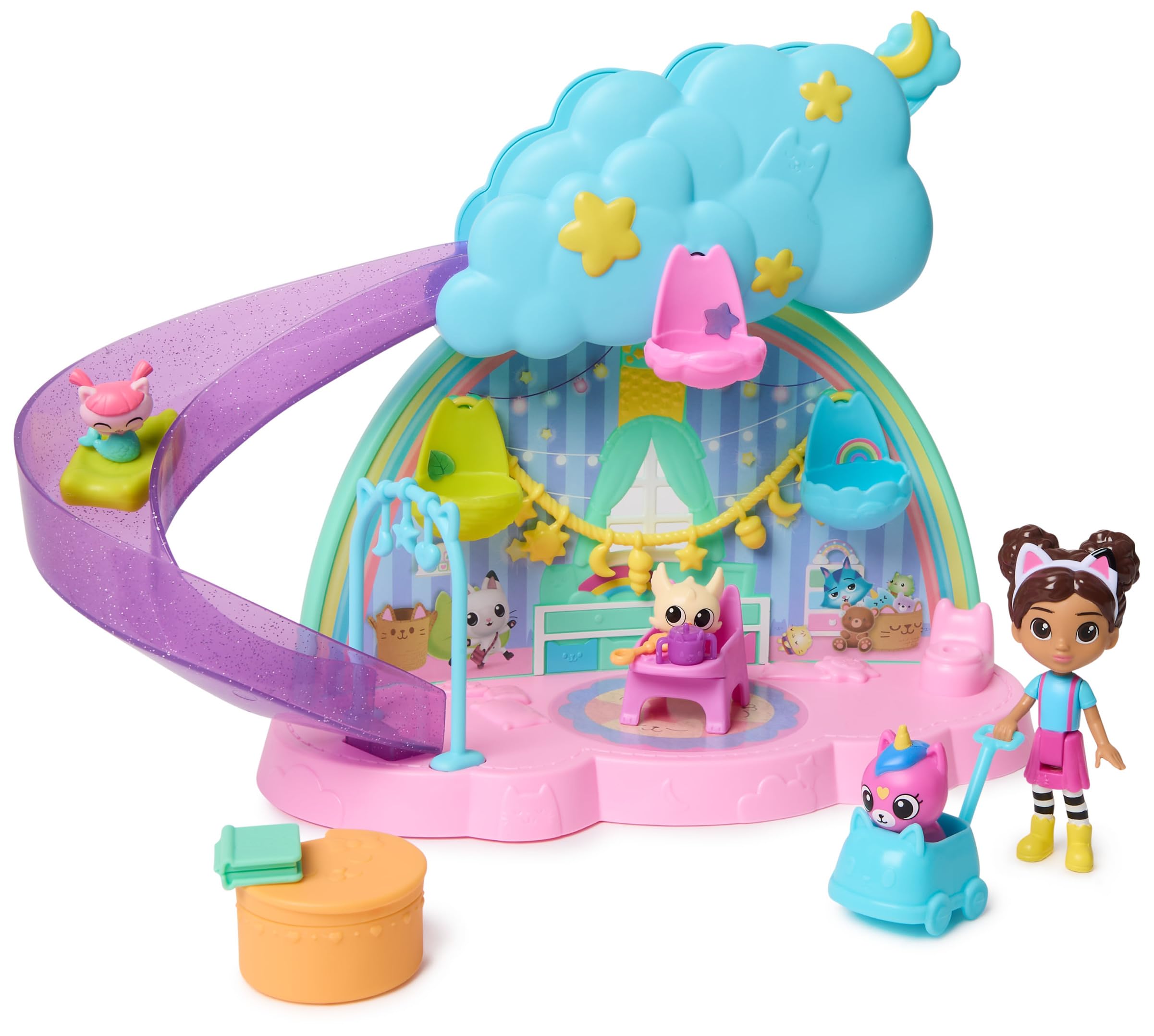 Gabby`S Dollhouse Kitty Care Playset