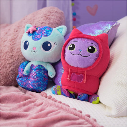 Gabby’s Dollhouse, Move & Groove Daniel James DJ Catnip Plush Toy, 25cm-Tall Stuffed Animal with Moving Arms, Kids’ Toys for Girls & Boys Aged 3+