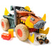 Monster Jam Mini Jam, Megalodon Mad Hog Chomper and Monster Truck, Fun Cleanup and Storage, Kids’ Toy Gifts for Boys and Girls Aged 3 and Up