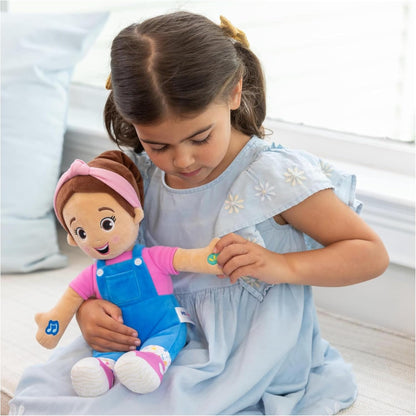 Ms. Rachel Official Speak & Sing Doll, 16” Tall Interactive Toy with 4 Songs & 16+ Phrases, Toddler Toys for Girls & Boys Ages 6 Months to 3+ Years