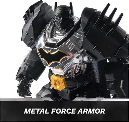 DC Metal Force Batman Action Figure, 30 cm Tall with 8 Points of Motion for Action-packed Adventures. For Ages 4+
