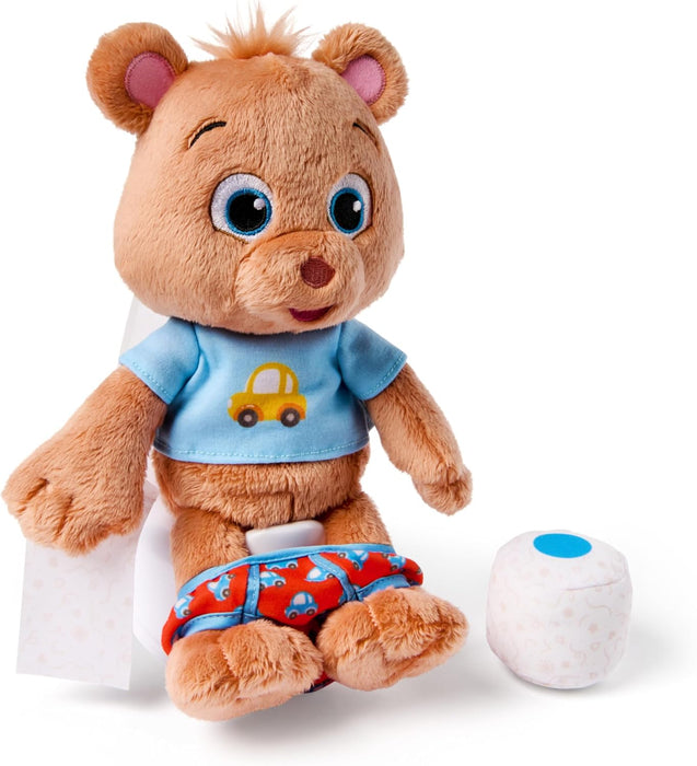 Ms. Rachel Official Potty Time with Bean, 11” Plush Teddy Bear with Play Toilet & Accessories, Toddler Toys for Girls & Boys for Ages 18 Months to 3+