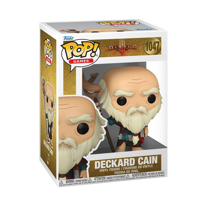 Funko POP! Games: Diablo 3 - Deckard Cain - Diablo 4 - Collectable Vinyl Figure - Gift Idea - Official Merchandise - Toys for Kids & Adults - Video Games Fans - Model Figure for Collectors