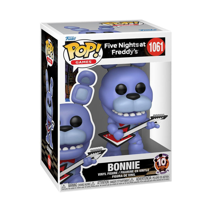 Funko POP! Games: Five Night's At Freddy's - Bonnie the Rabbit - Five Nights At Freddy's - Collectable Vinyl Figure - Gift Idea - Official Merchandise - Toys for Kids & Adults - Anime Fans