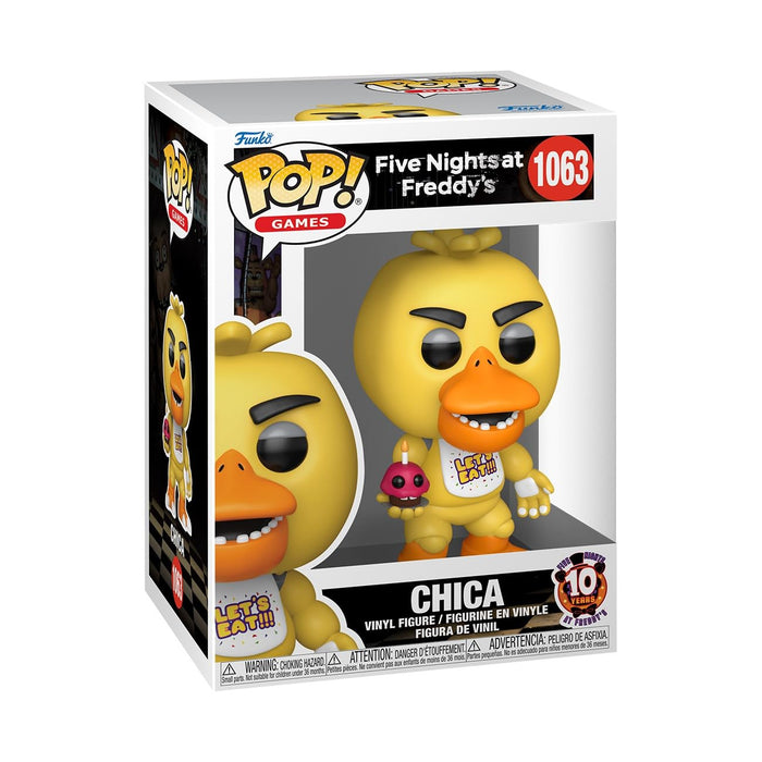 Funko POP! Games: Five Night's At Freddy's - Chica the Chicken - Five Nights At Freddy's - Collectable Vinyl Figure - Gift Idea - Official Merchandise - Toys for Kids & Adults - Anime Fans