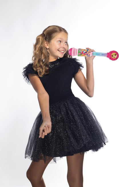 Lexibook, Disneyprinses, Lichtgevende Microfoon voor kinderen, Muzikaal Speelgoed, Ingebouwde luidspreker, Lichteffecten, Aux-in aansluiting, Roze, MIC90DP